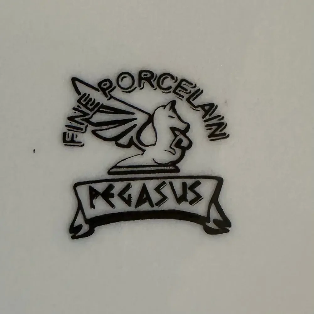Pegasus Fine Porcelain Dinnerware 3 Dessert Plates 7.5